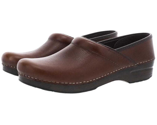 dansko professional Tan Tambled Pull Up